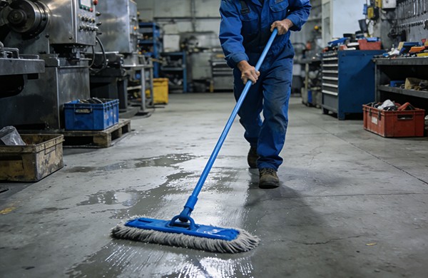 Rengöring och förvaring av moppar