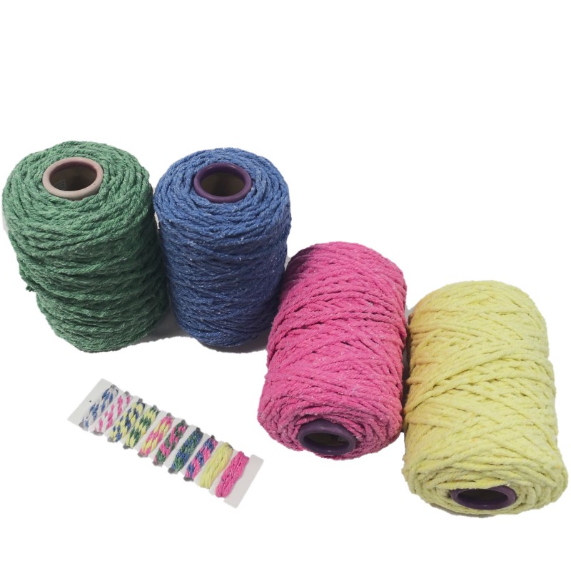 Muti-Color Blended Mopp Bomull